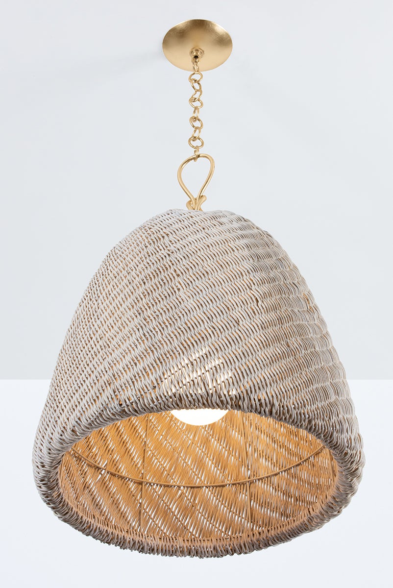 Hudson Valley Lighting REINA Pendant — Gold Leaf