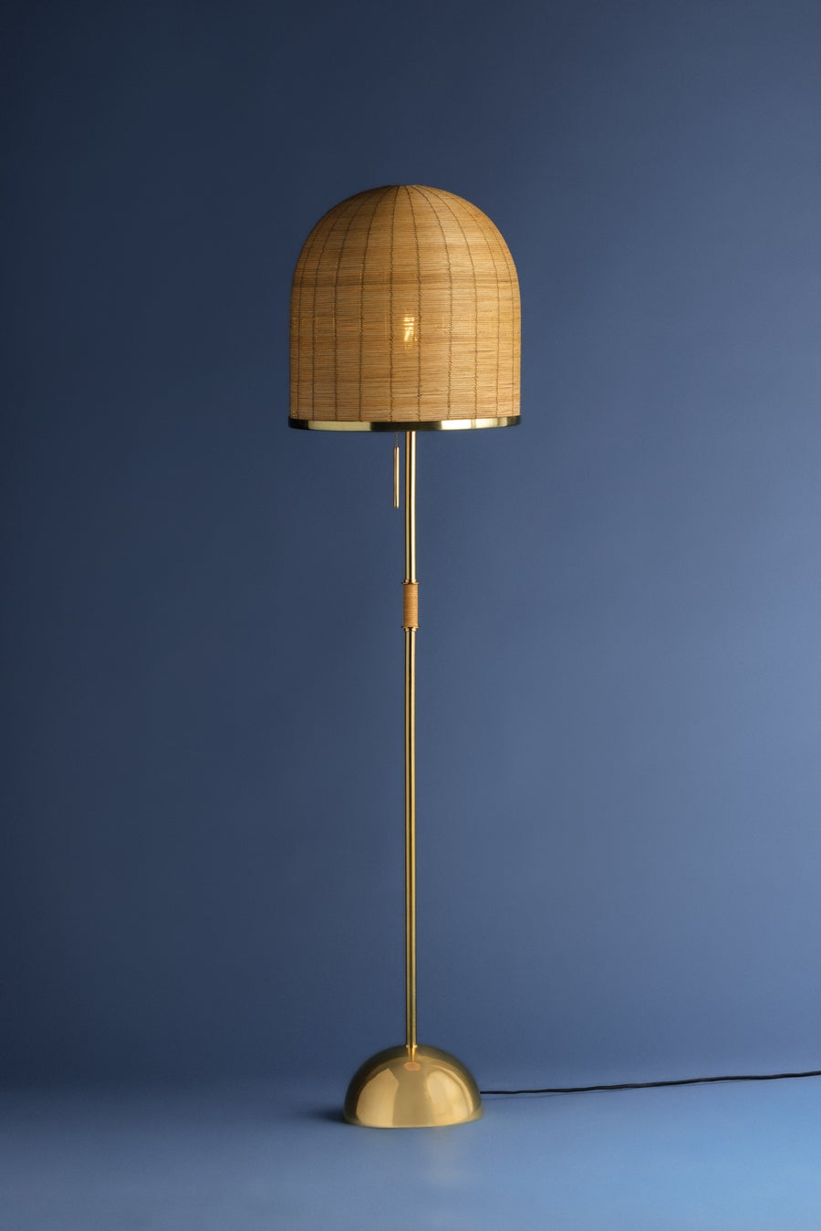 Hudson Valley Lighting DARFIELD Floor Lamp — Aged Brass