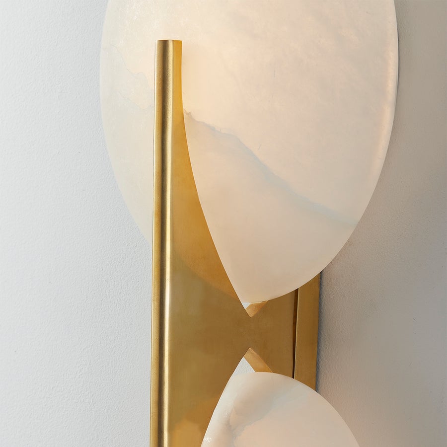 Corbett Lighting Asteria Wall Sconce — 418-21-BBR