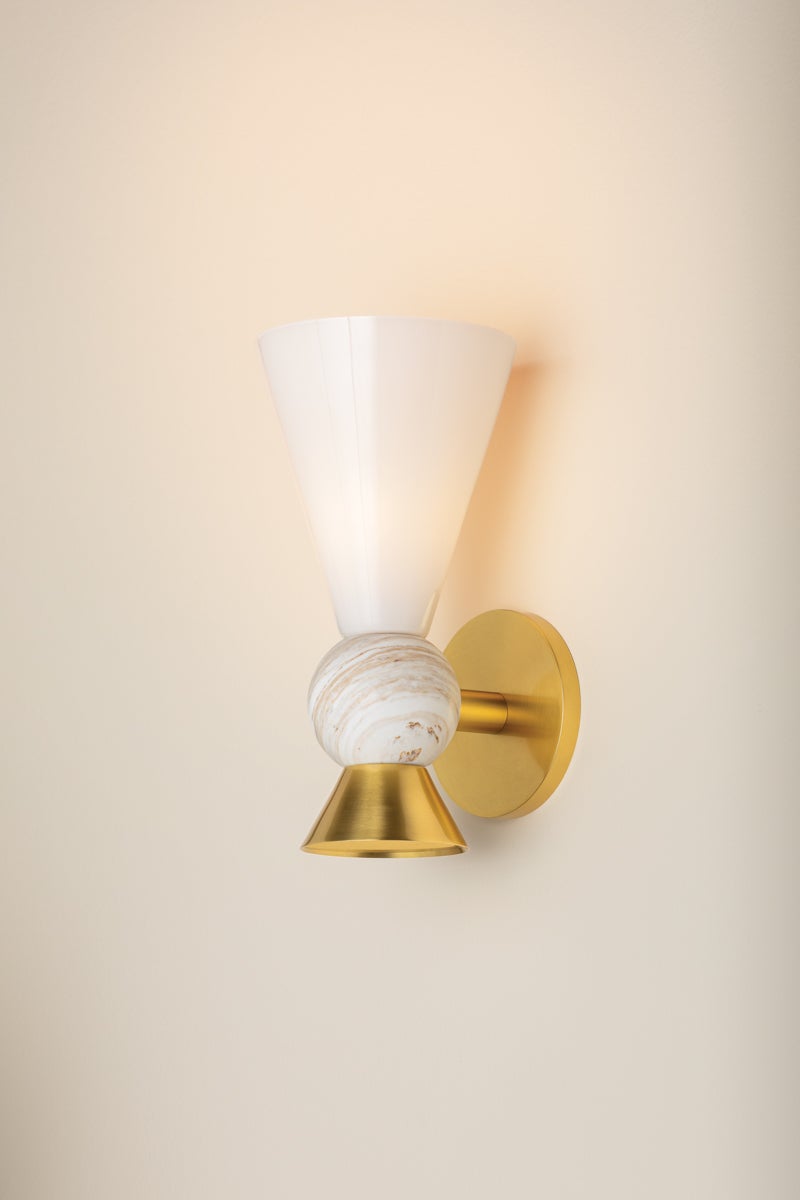 Mitzi Mona Wall Sconce — H908101-AGB