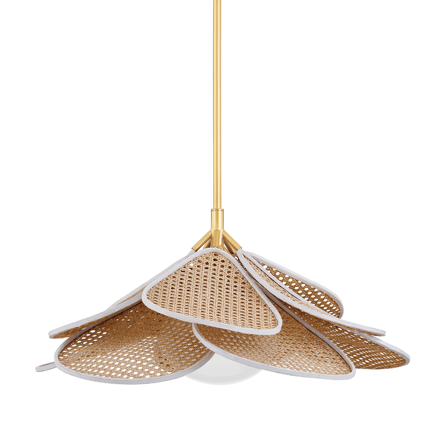 Hudson Valley Lighting Florina Pendant — Aged Brass