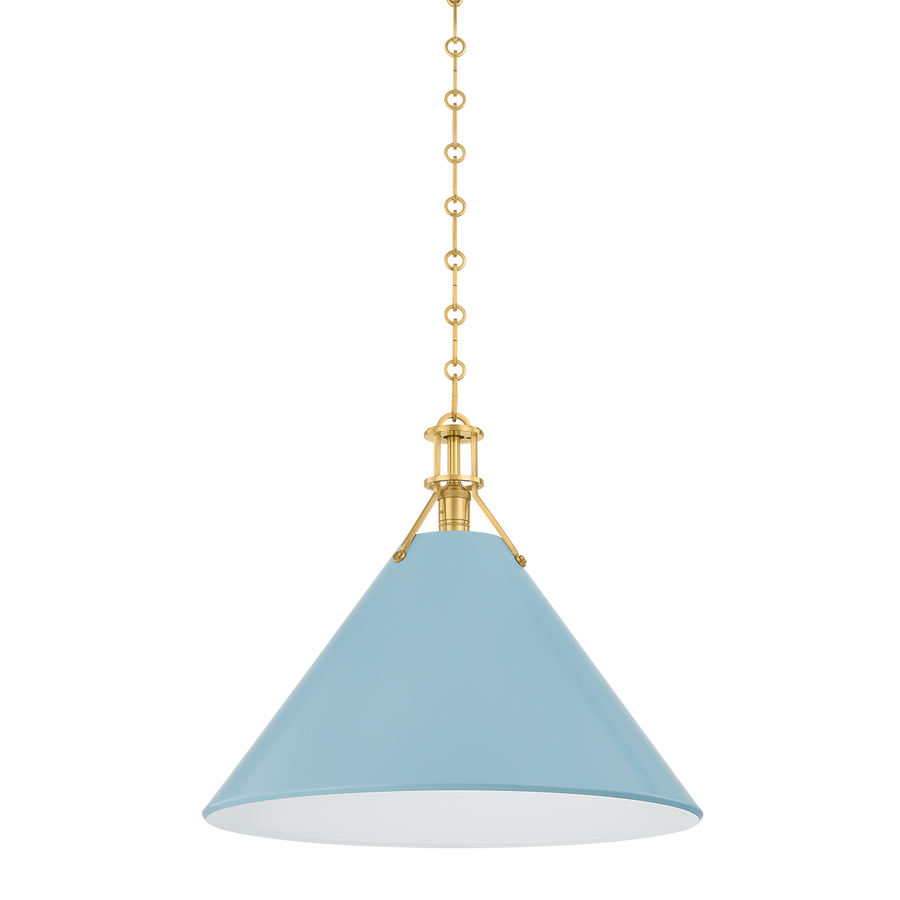 Hudson Valley Lighting Painted No. 2 Pendant — MDS352L-AGB/BB