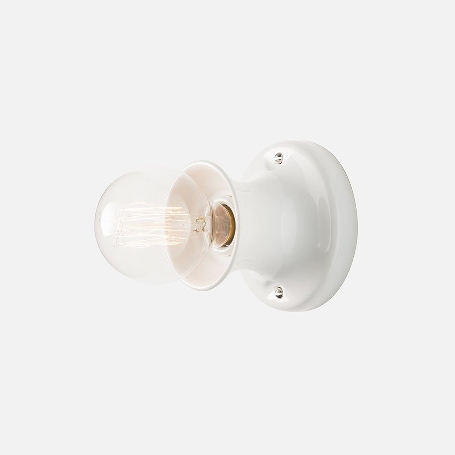 Schoolhouse Alabax Small Flush Mount — SH125663-WT