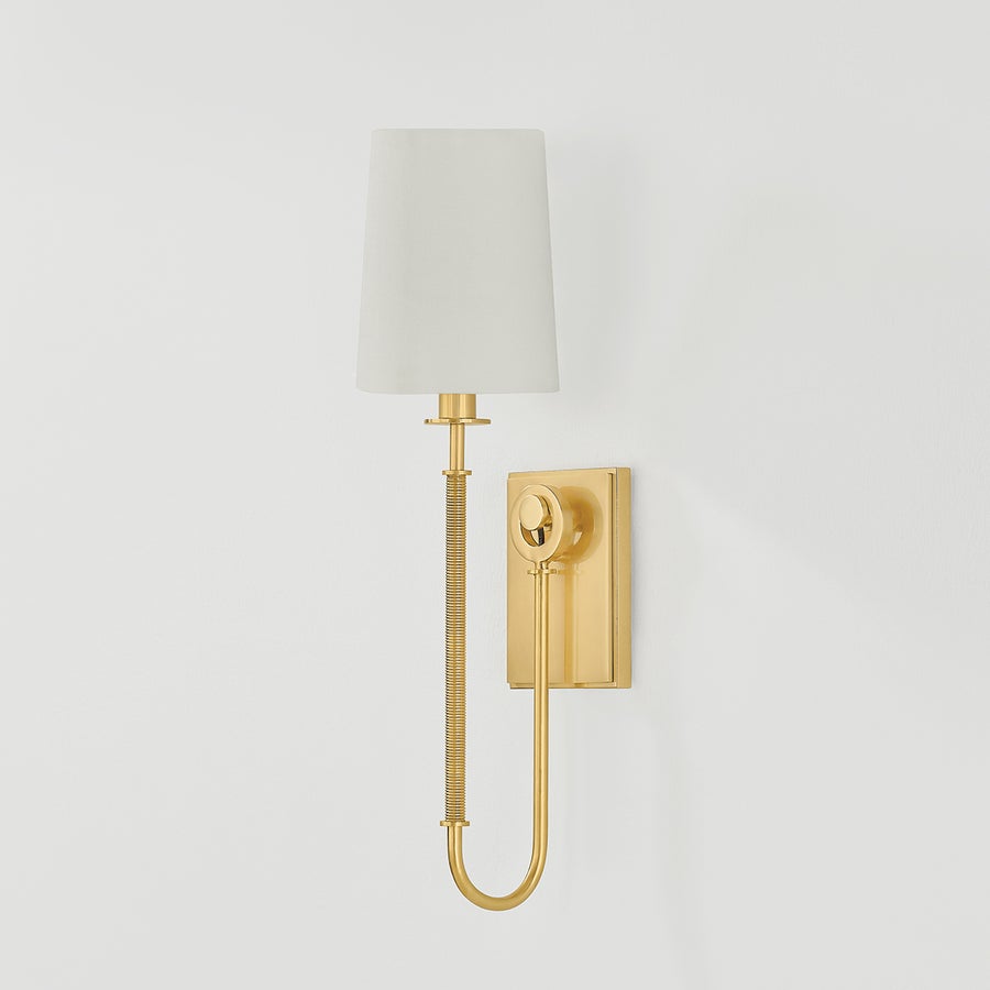 Hudson Valley Lighting GLENMONT Wall Sconce — Aged Brass