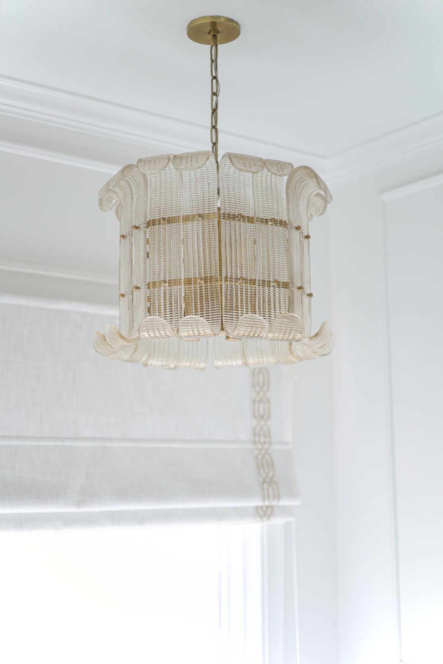 Hudson Valley Lighting Brasher Chandelier — Aged Brass