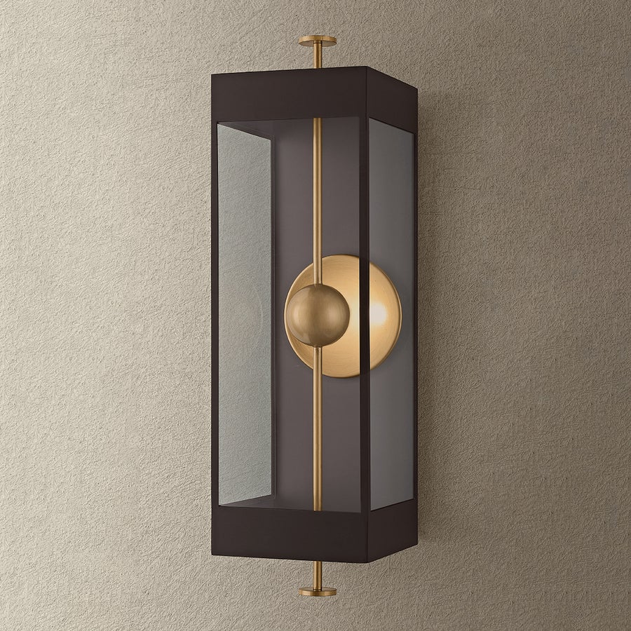 Troy Lighting Garvey Wall Sconce — B4934-TBZ/PBR