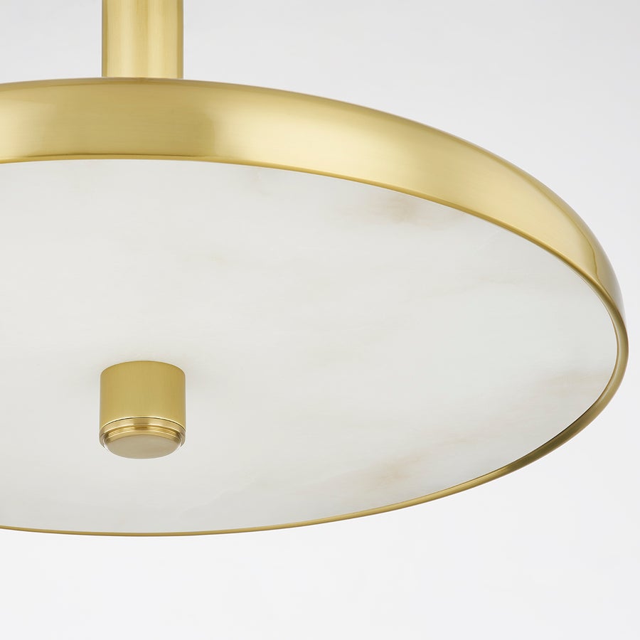 Hudson Valley Lighting REYNOLDS Pendant — Aged Brass