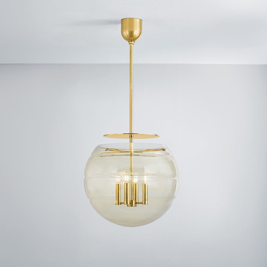 Hudson Valley Lighting GILL PENDANT — Aged Brass
