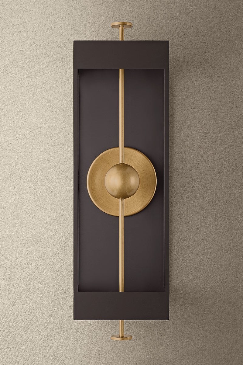 Troy Lighting Garvey Wall Sconce — B4934-TBZ/PBR
