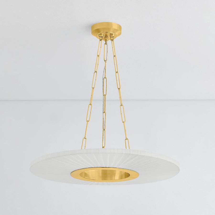 Hudson Valley Lighting PRATTSBURGH Chandelier — Aged Brass