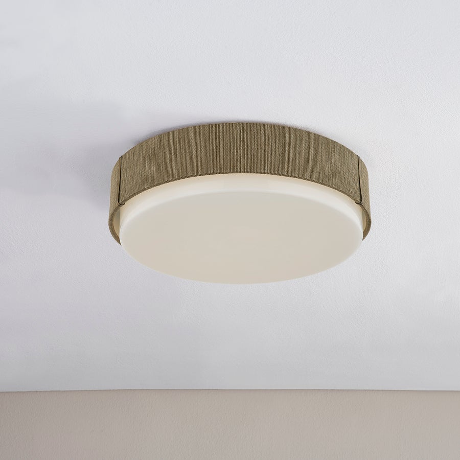 Troy Lighting ZANE Flush Mount — C4514-PBR