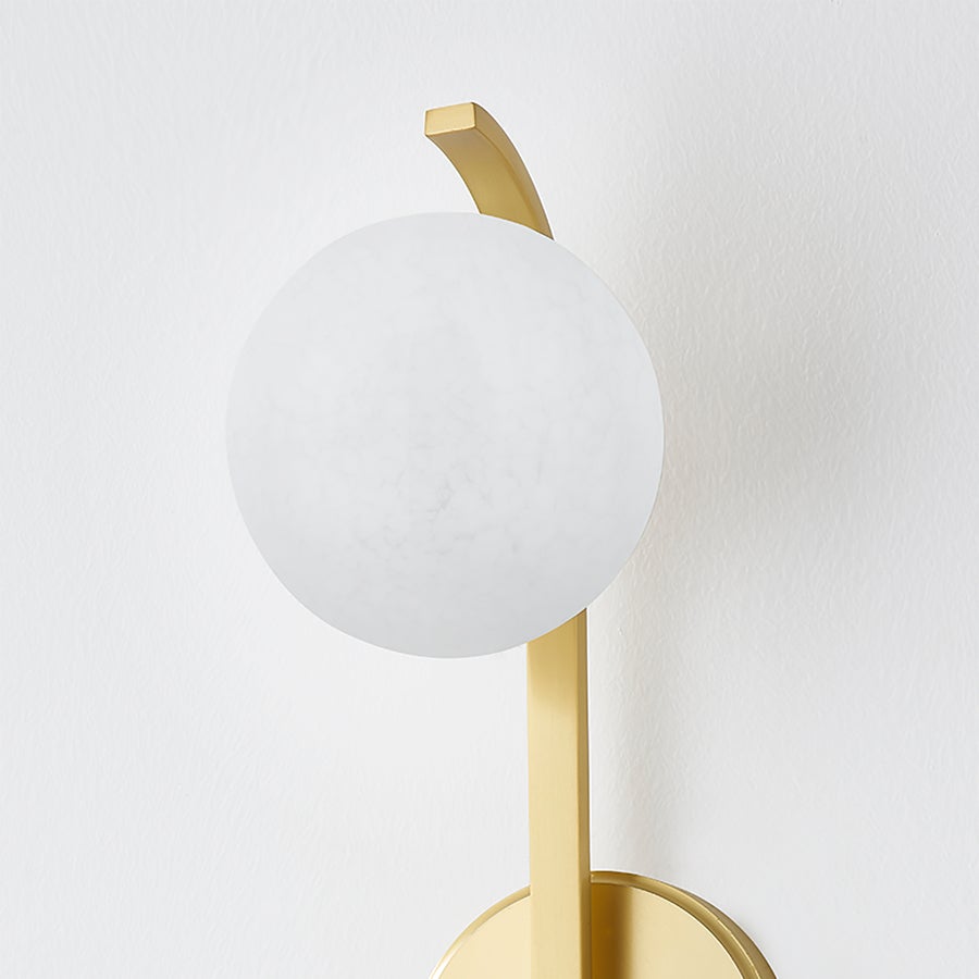 Hudson Valley Lighting LAVAL Wall Sconce — Aged Brass