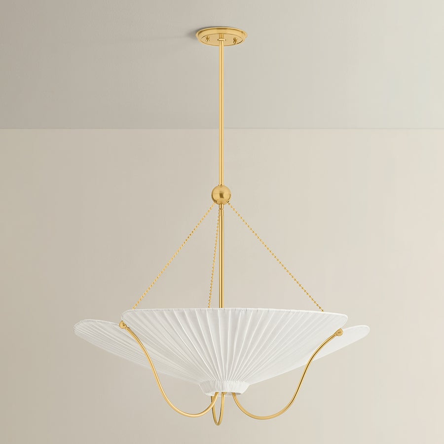Hudson Valley Lighting Gerhard Pendant — Aged Brass