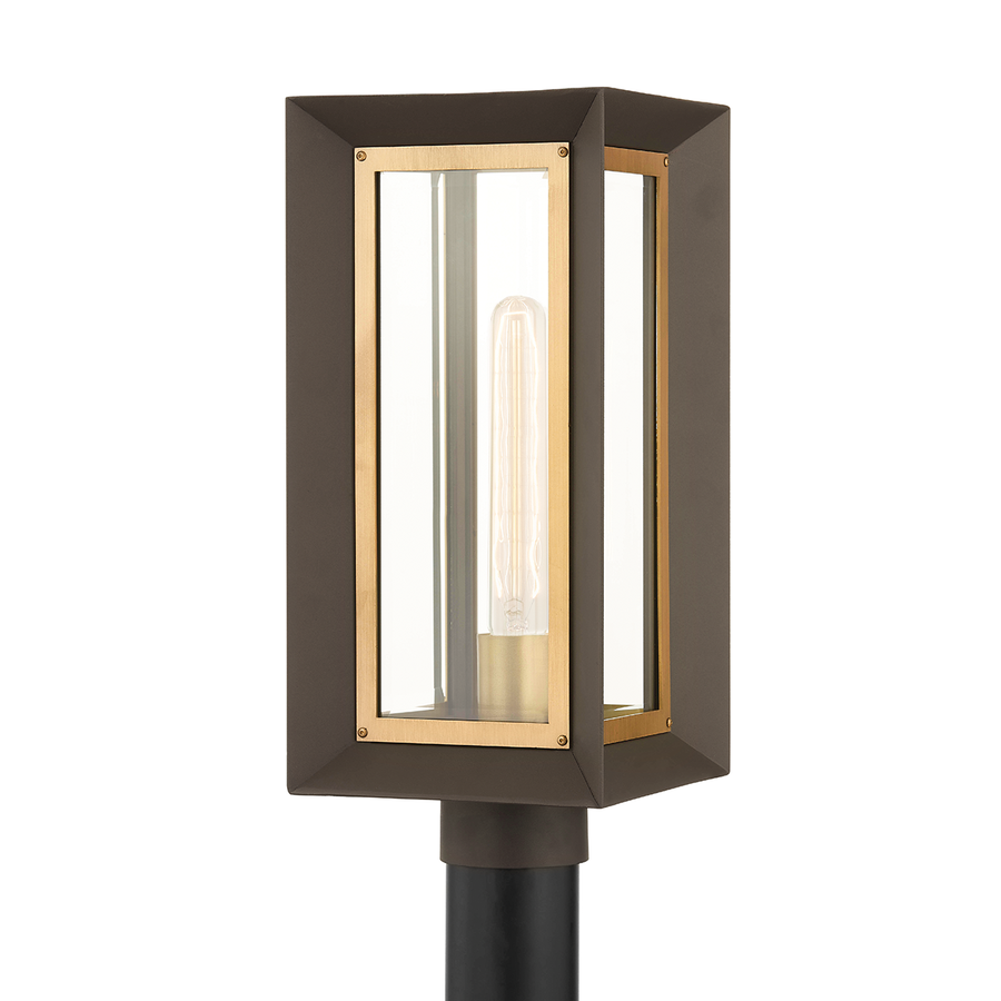 Troy Lighting Lowry Exterior Post — P4055-TBZ/PBR