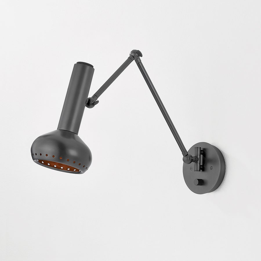 Hudson Valley Lighting ROALD Wall Sconce — Distressed Bronze