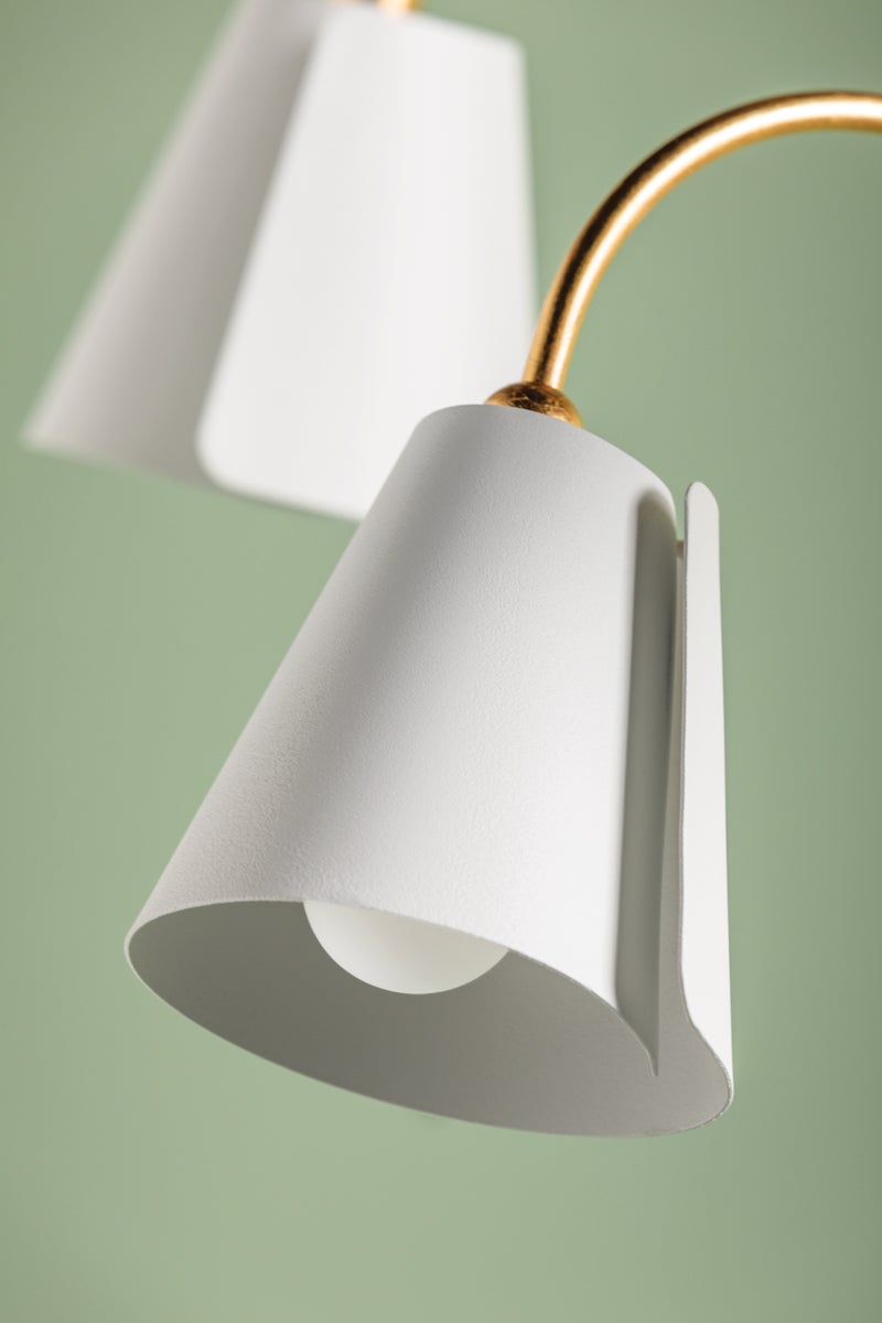 Mitzi Lila Chandelier — H852805-GL/TWH