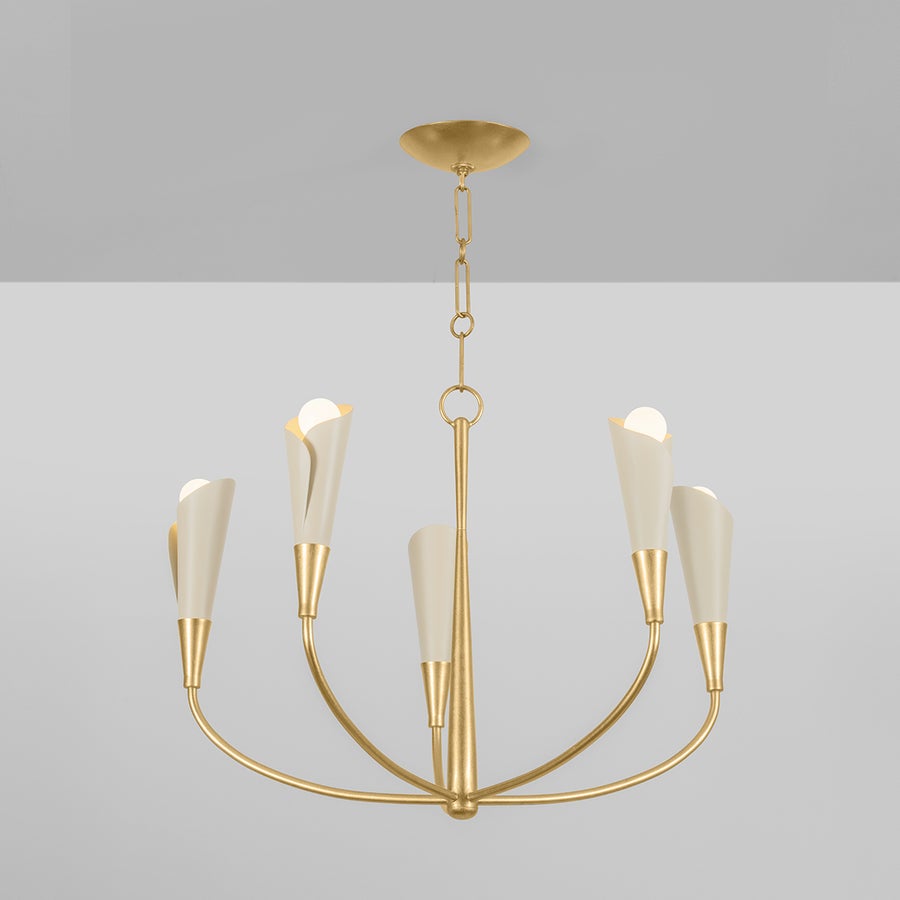 Hudson Valley Lighting MONTROSE Chandelier — 3155-VGL/SSD