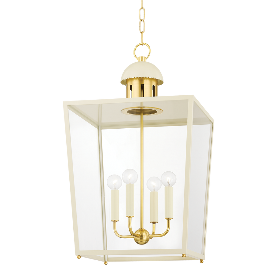Mitzi June Lantern — H737704L-AGB/SCR