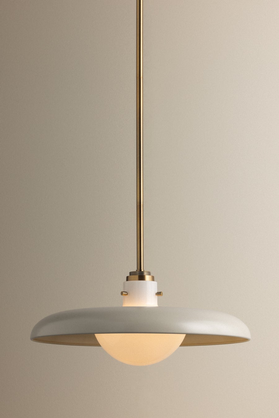 Troy Lighting Gustavo Pendant — F2620-PBR/OW