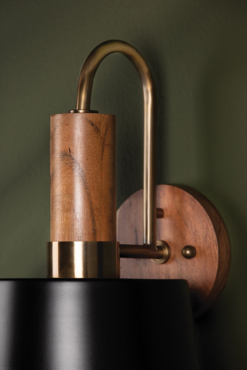 Troy Lighting MEMPHIS Wall Sconce — B8614-PBR/SBK