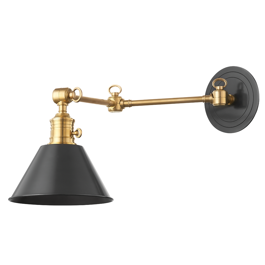 Hudson Valley Lighting Garden City Wall Sconce — 8322-AOB