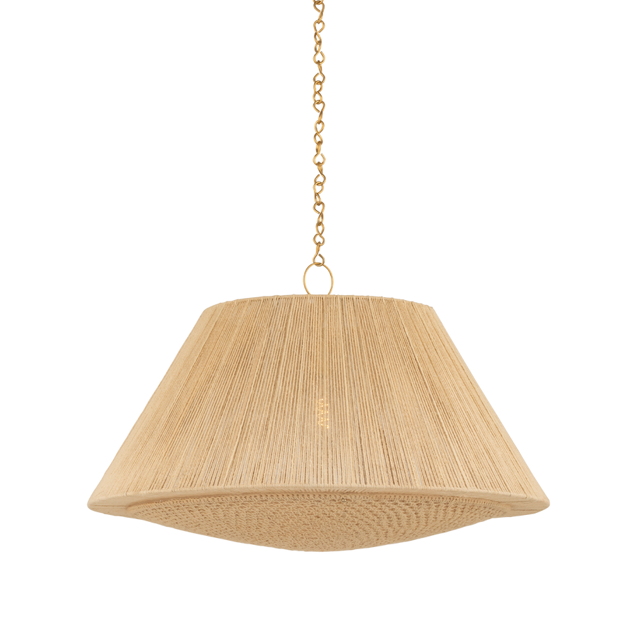 Hudson Valley Lighting MYSTIC Pendant — Aged Brass
