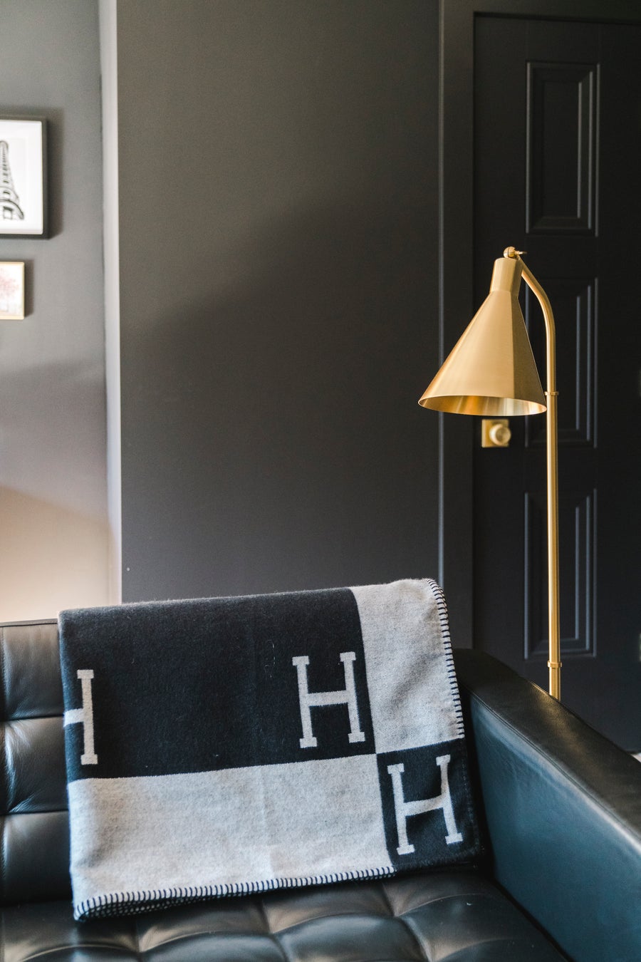 Hudson Valley Lighting Stanton Floor Lamp — Aged Brass