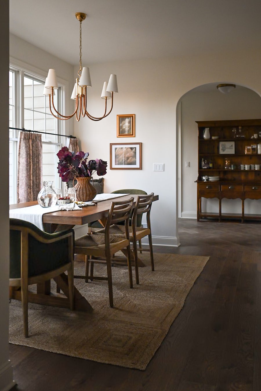 Hudson Valley Lighting Ripley Chandelier — Aged Brass