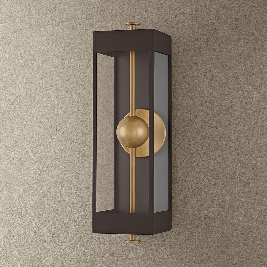 Troy Lighting Garvey Wall Sconce — B4921-TBZ/PBR