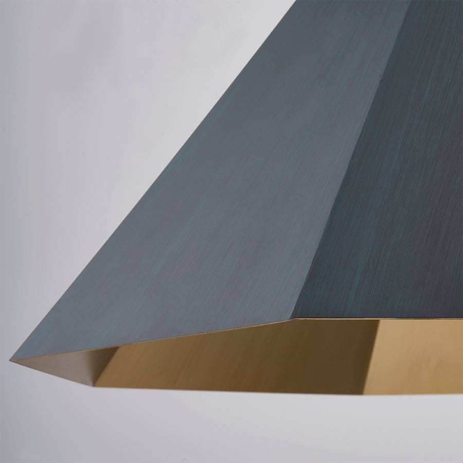 Troy Lighting HUNTLEY Pendant — F8322-PBR/VER