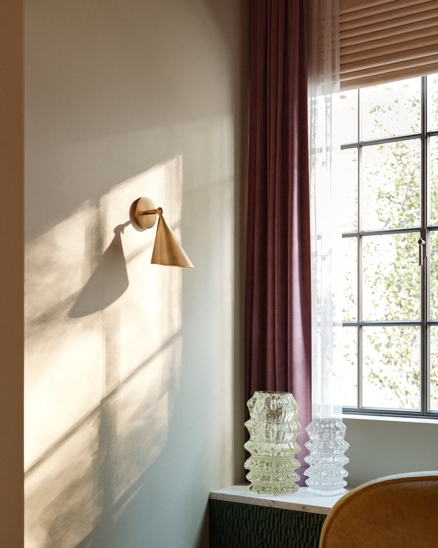Mitzi Luneth Wall Sconce — H1201101-PBR