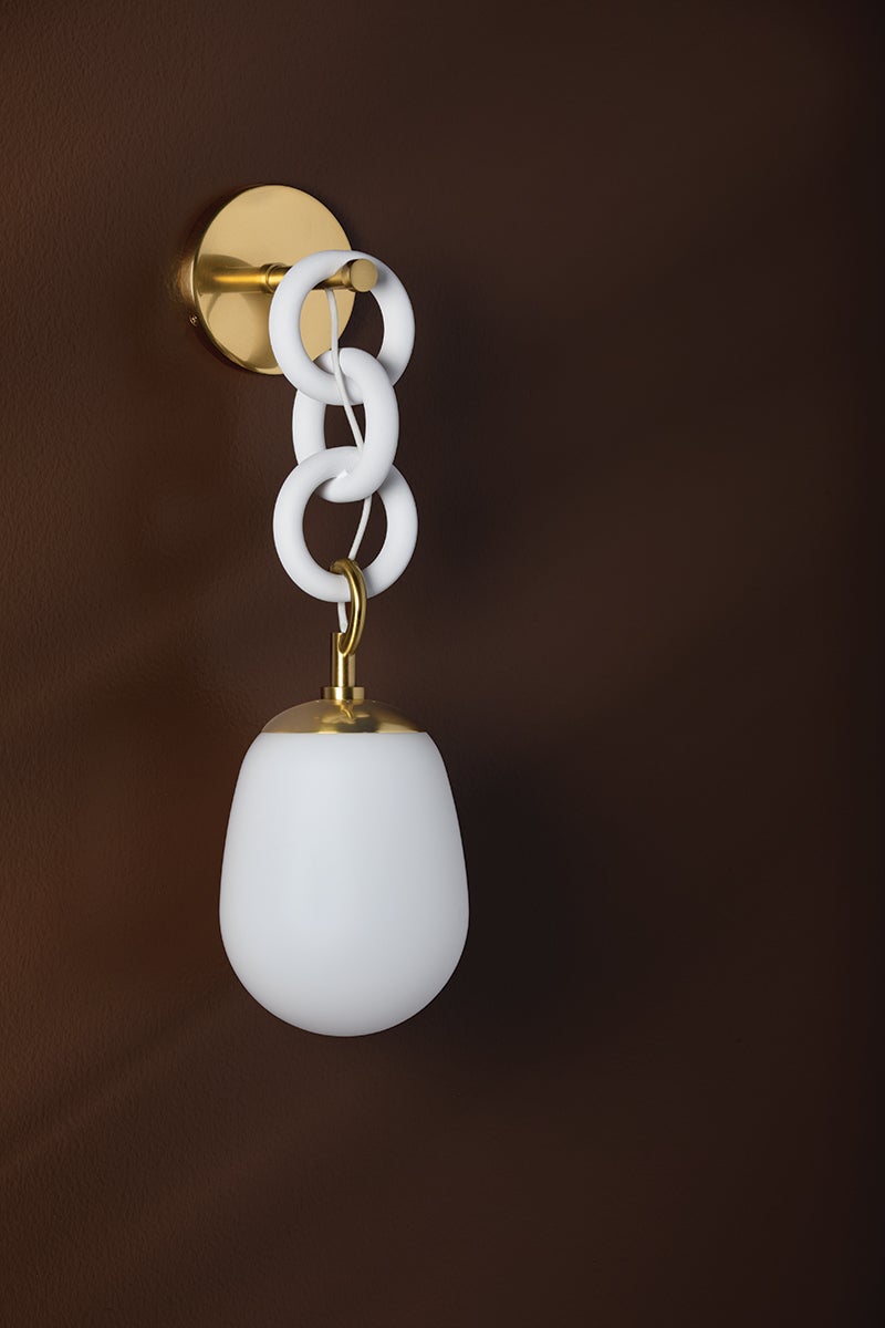 Mitzi Marina Wall Sconce — H690101-AGB/TWH