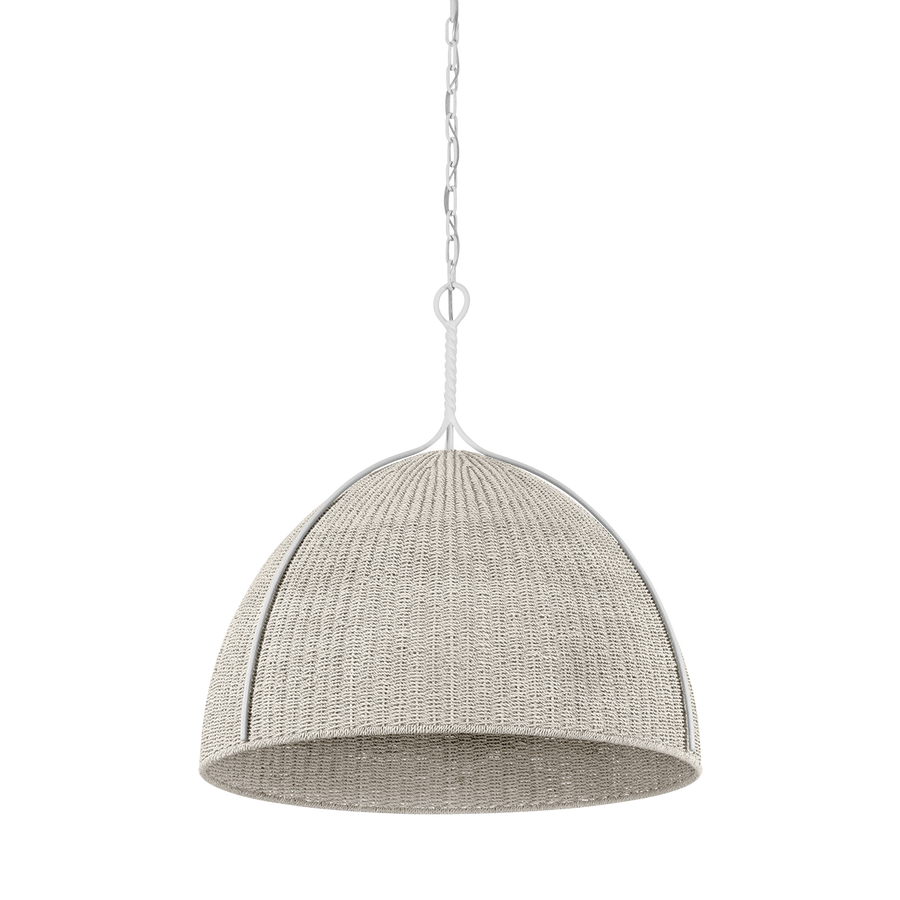 Hudson Valley Lighting WOODLAWN Pendant — White Plaster