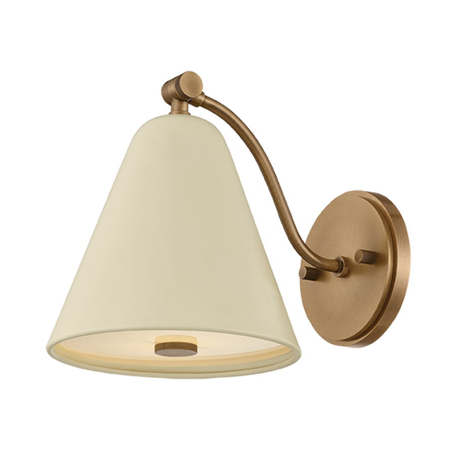 Troy Lighting Clive Wall Sconce — B3508-PBR/SSD