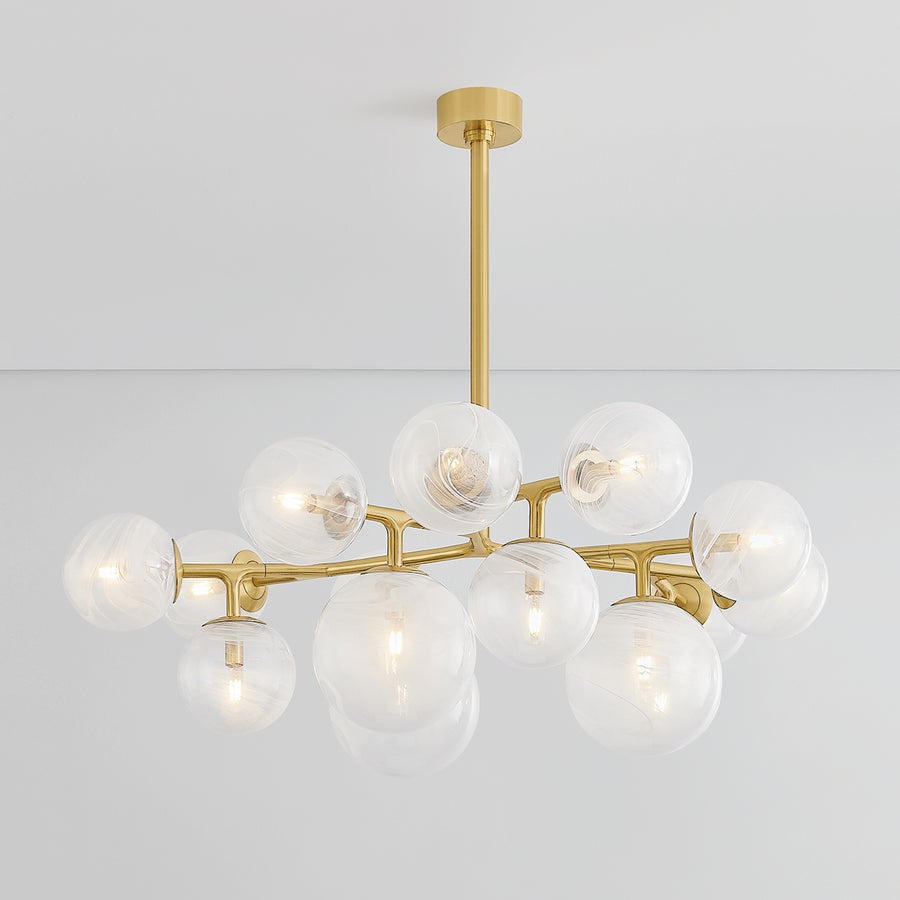 Corbett Lighting GLASGOW Chandelier — 488-47-VPB