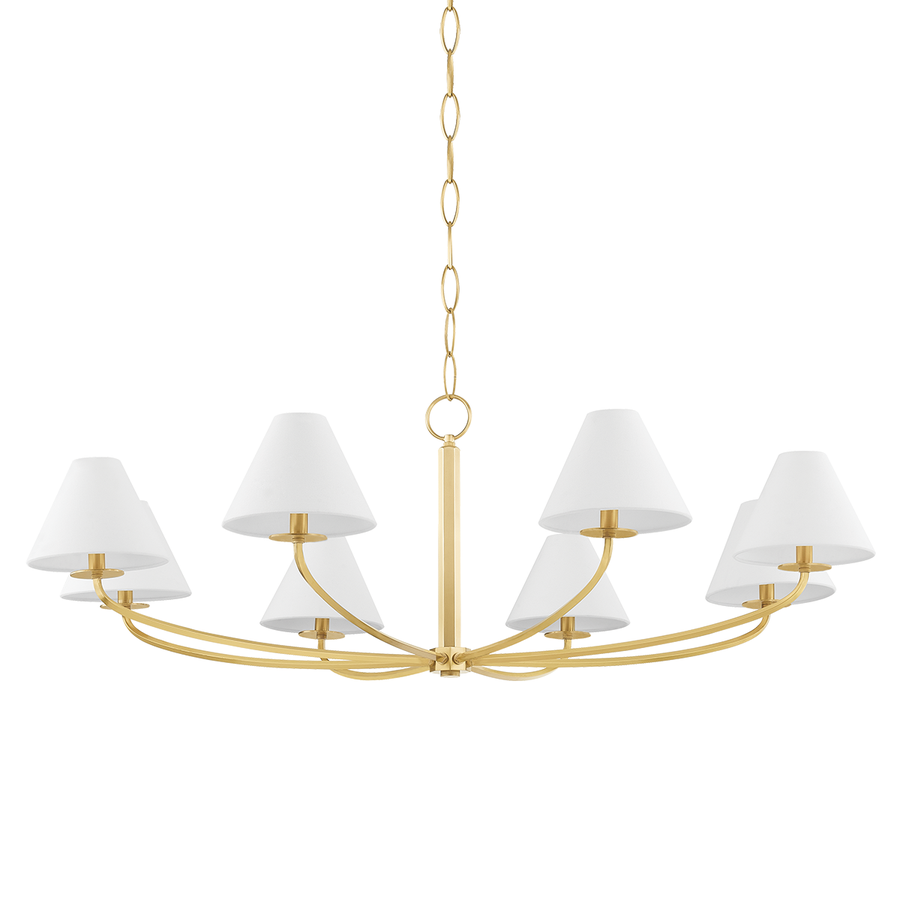 Hudson Valley Lighting Stacey Chandelier — Aged Brass