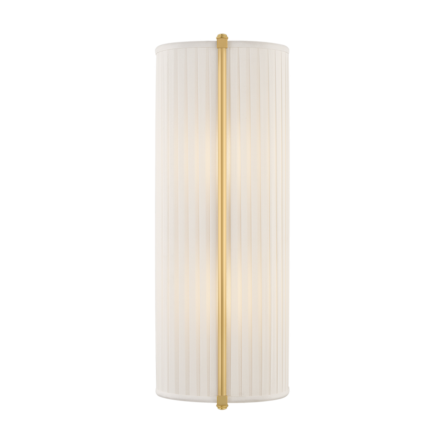 Hudson Valley Lighting Cornell Wall Sconce — Aged Brass