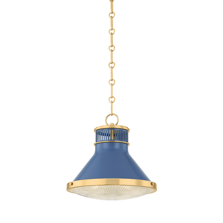 Hudson Valley Lighting Highclere Pendant — MDS2404-AGB/FBL