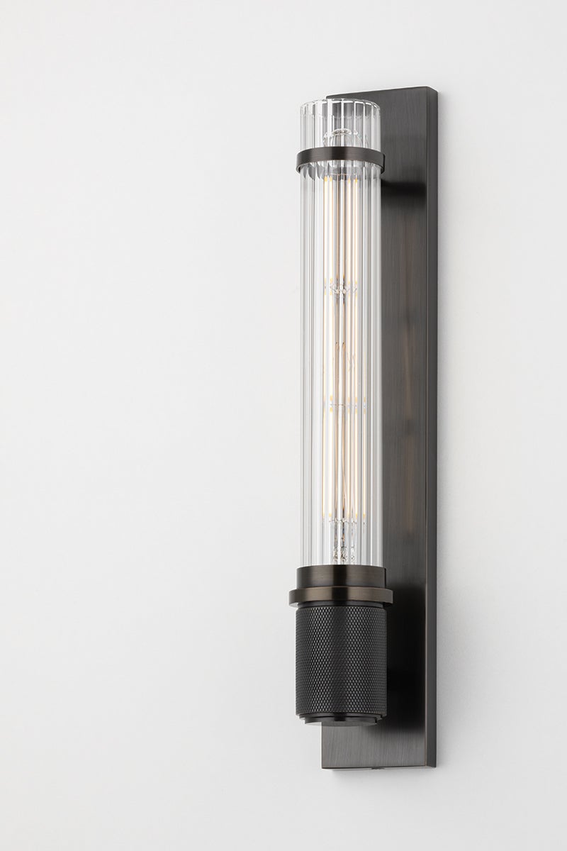 Hudson Valley Lighting Shaw Wall Sconce — Old Bronze