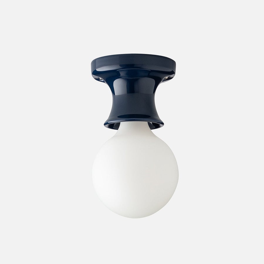 Schoolhouse Alabax Small Flush Mount — SH125663-NV-GS