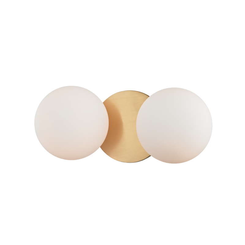 Hudson Valley Lighting Baird Bath and Vanity — Aged Brass
