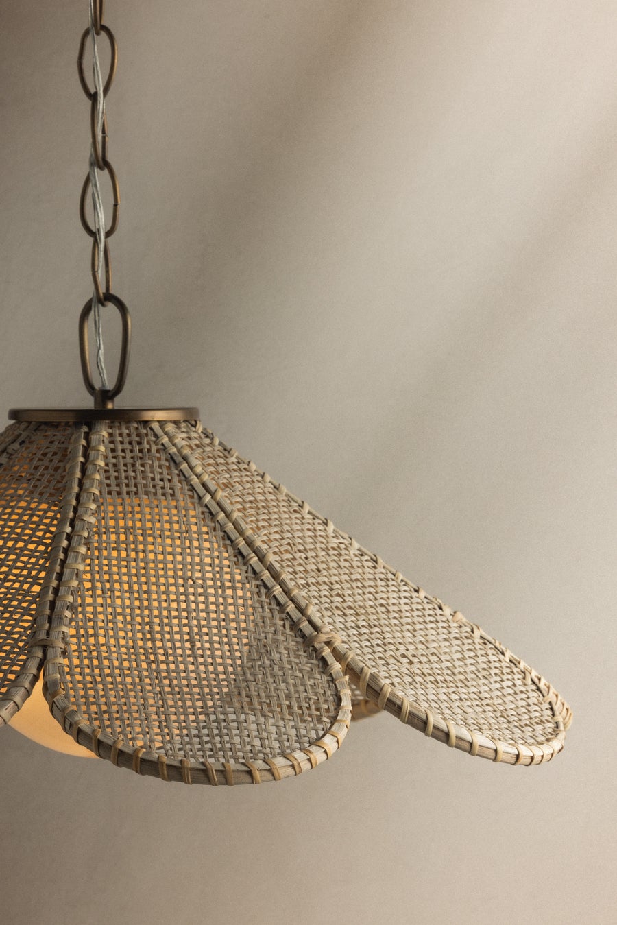 Troy Lighting Petal Pendant — F3324-PBR