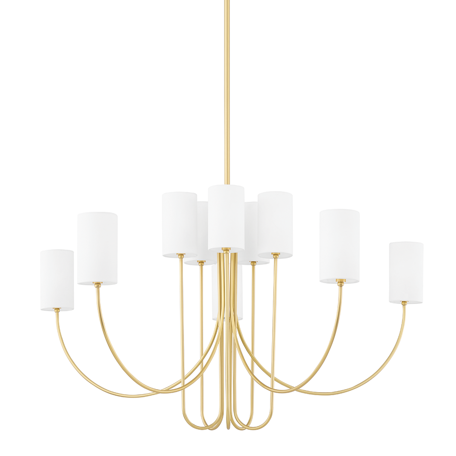 Hudson Valley Lighting Harlem Chandelier — Aged Brass