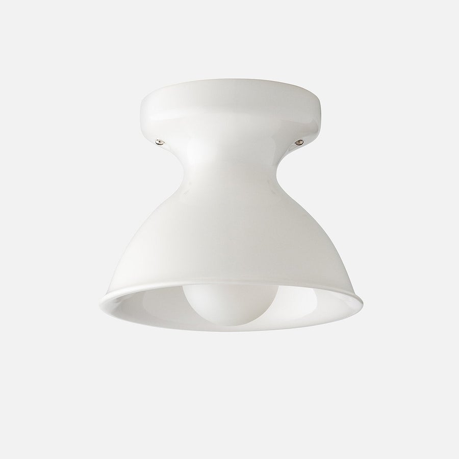 Schoolhouse Alabax Large Flush Mount — SH125659-WT