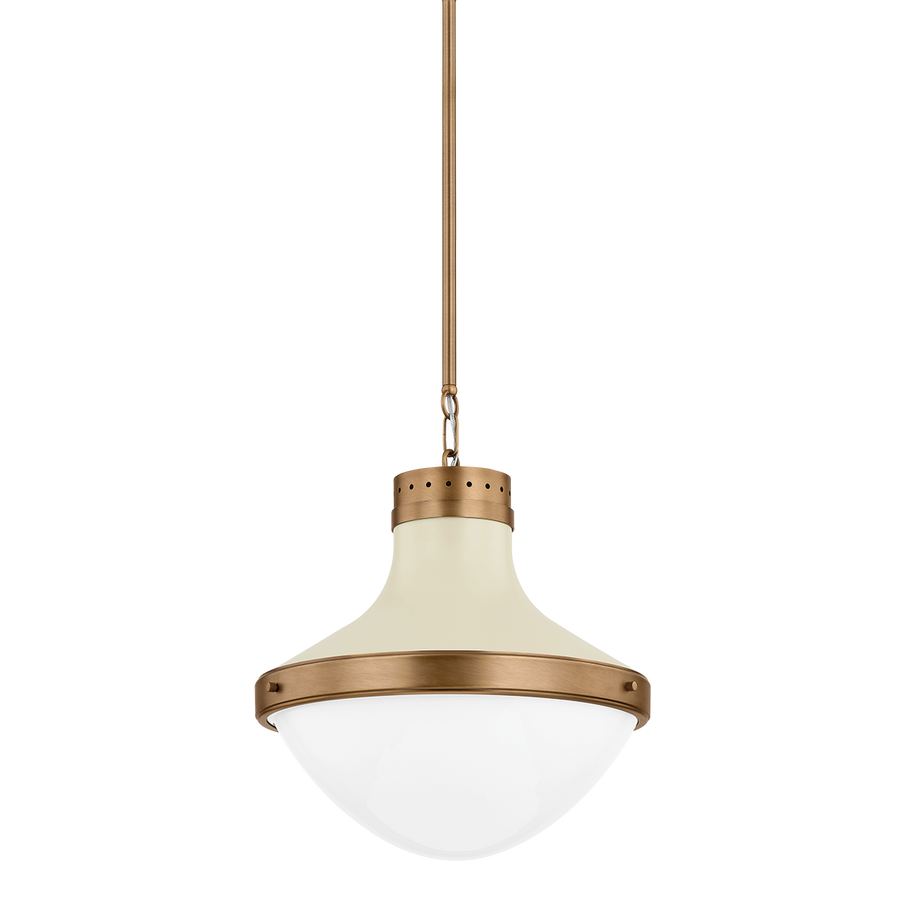 Troy Lighting MAXTON Pendant — F3117-PBR/SSD