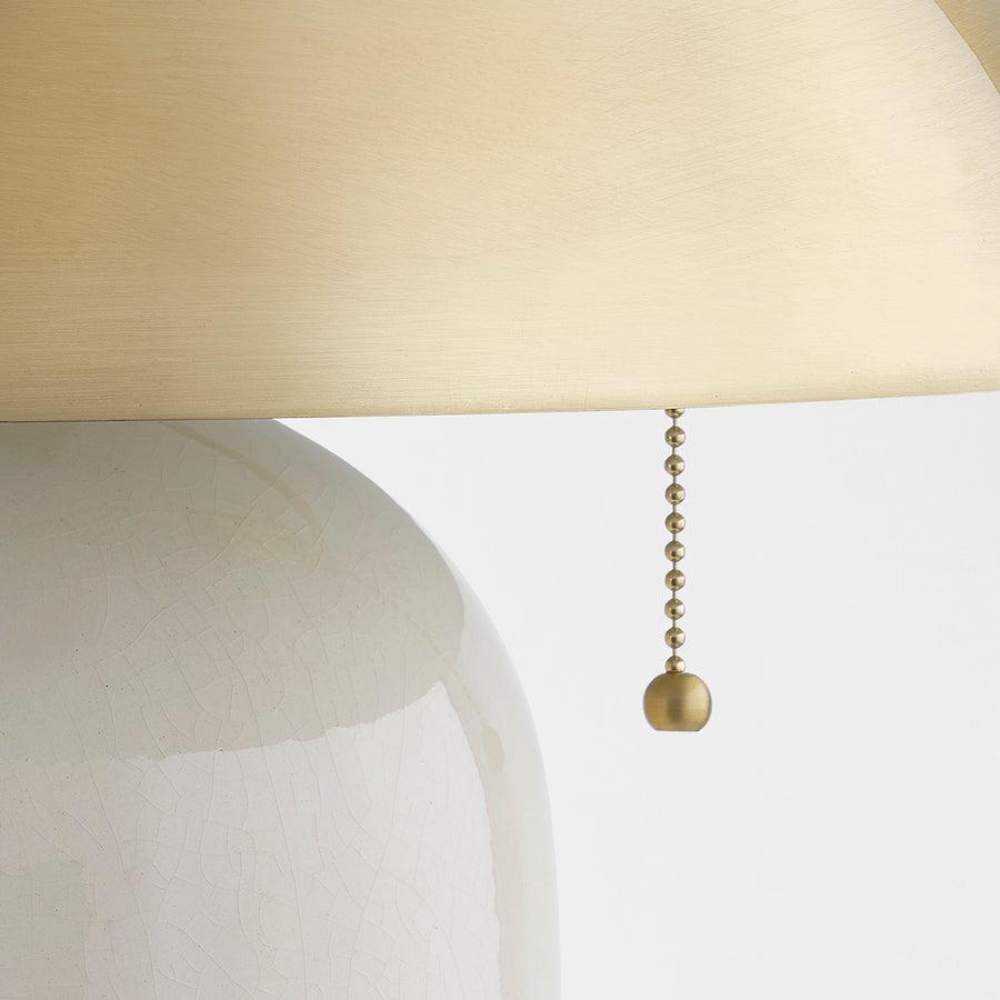 Mitzi Gaia Table Lamp — HL777201-AGB/CLC
