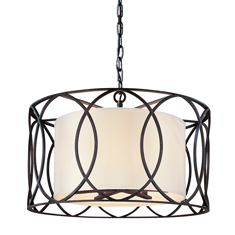 Troy Lighting Sausalito Chandelier — F1285-TRN