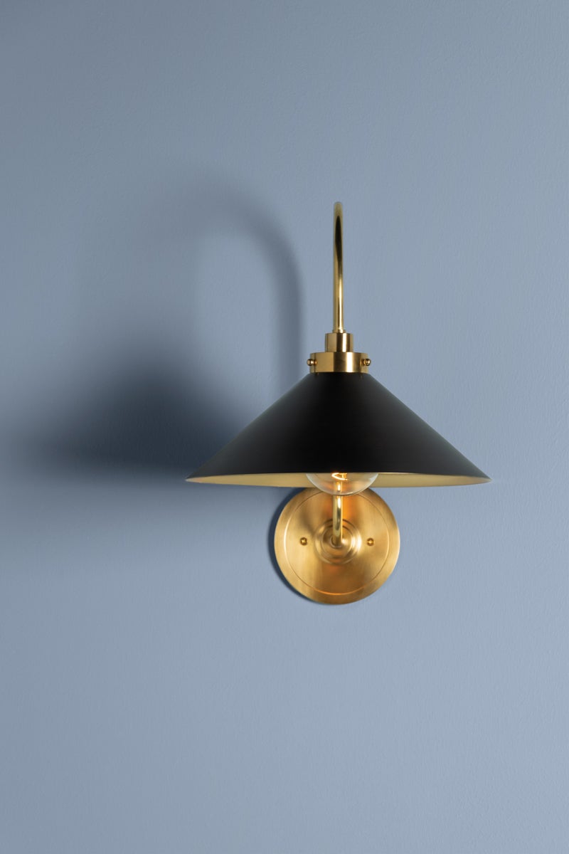 Hudson Valley Lighting CLIVEDON Wall Sconce — MDS1400-AGB/DB