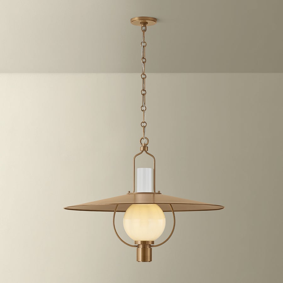 Troy Lighting Cahill Lantern — F2730-PBR