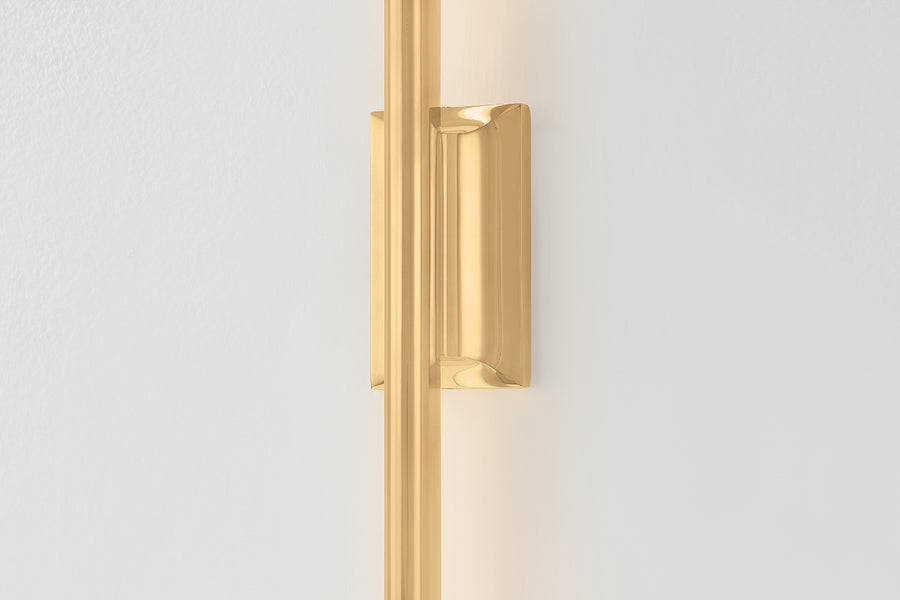 Hudson Valley Lighting BERNARD Wall Sconce — Aged Brass